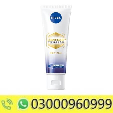 Nivea Luminous Even Glow Night Cream In Pakistan