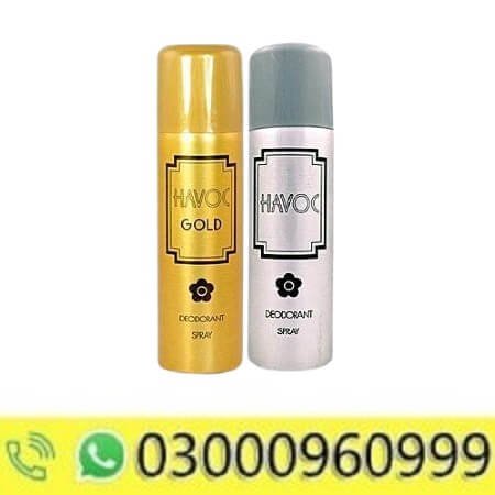 Havoc Gold Body Spray 200Ml In Pakistan