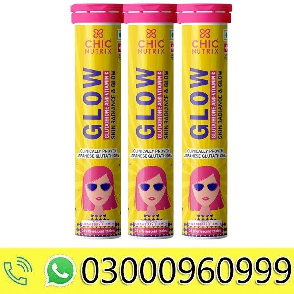 Chicnutrix Glow- 20 Effervescent Tablets In Pakistan