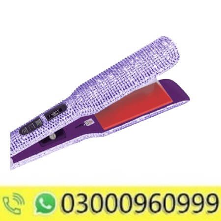 Crystal Hair Straightener Flat Irons Tools In Pakistan