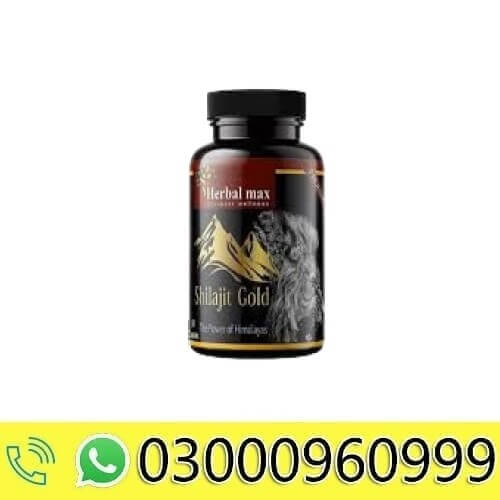 Herbal Max Shilajit Gold Capsules in Pakistan