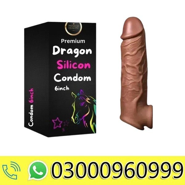 6 inch dragon condom sleeve extender In Pakistan