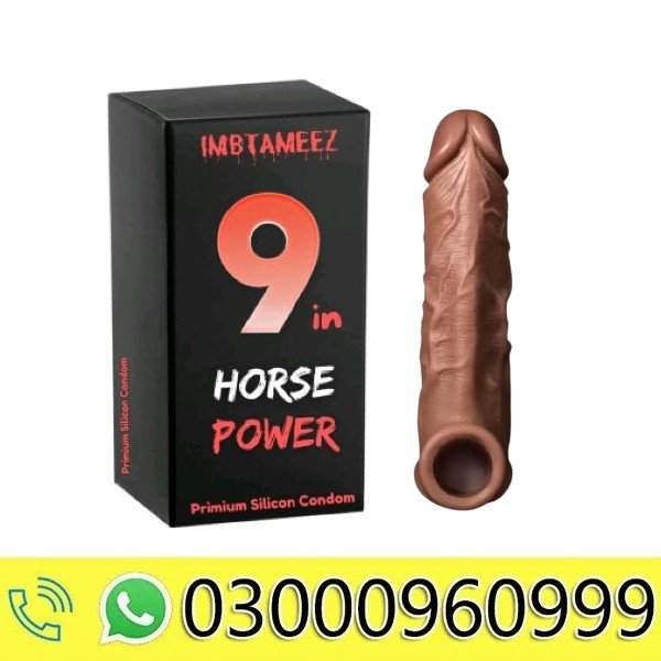 9 inch Premium Dragon Silicon Condom In Pakistan