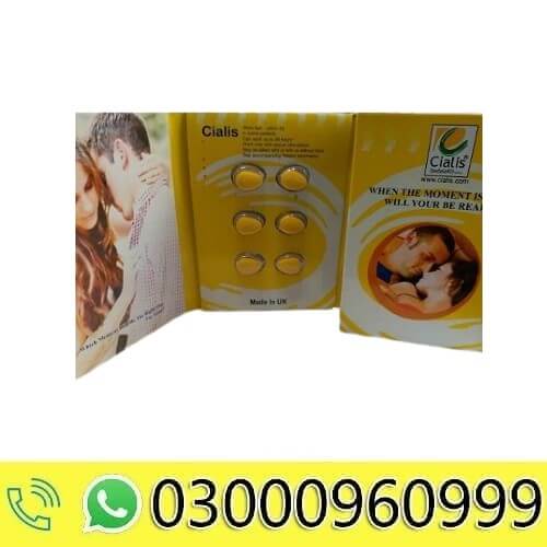 Cialis Pack of 6 Tablets Same Day Delivery in Lahore