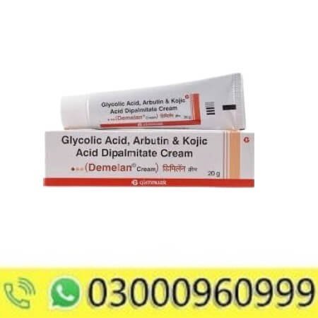 Demelan Glycolic Acid Alpha Arbutin Kojic Acid Skin Cream