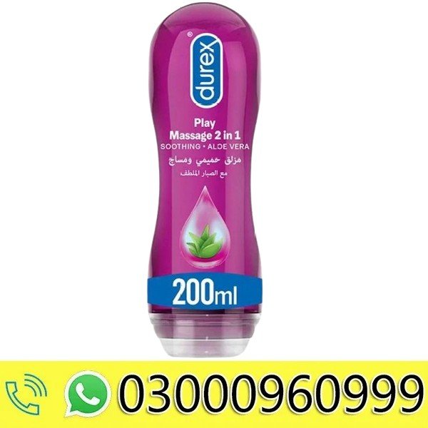 Durex Massage Lubricant 200ml - Ylang Ylang Sensual Gel