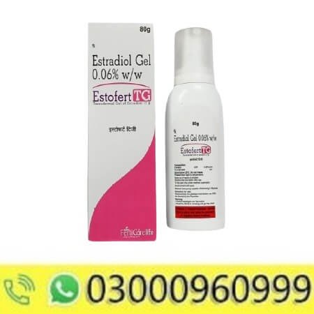 Estradiol 0 06 W W Estofert TG Gel In Pakistan