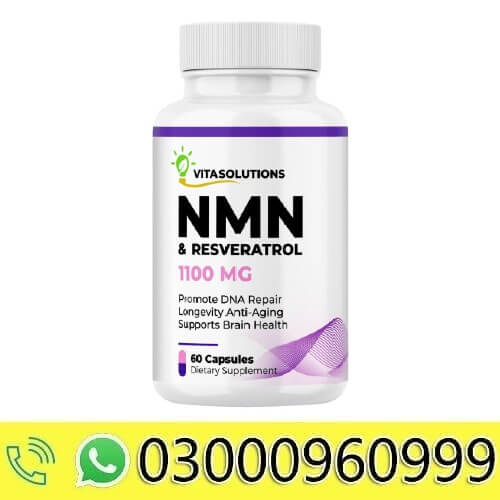 Vita Solutions NMN 1100mg Supplement In Pakistan