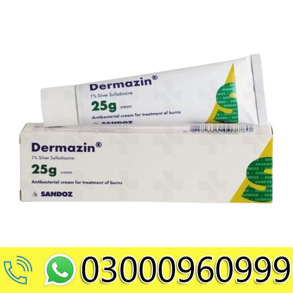 Dermazin 25 g Antibacterial Cream In Pakistan