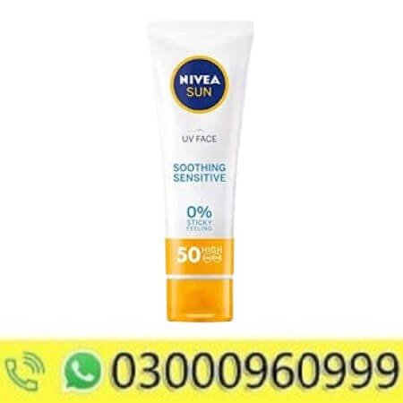 Nivea Sun UV Face Sensitive Cream In Pakistan