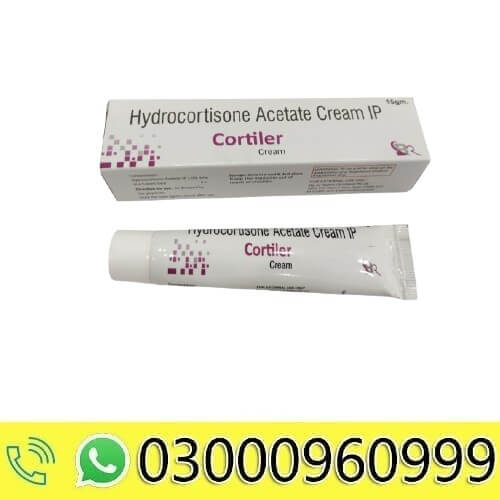 Cortiler Hydrocortisone Acetate Cream in Pakistan
