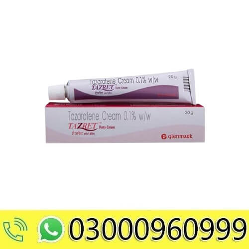 Tazret Tazarotene 15g Cream In Pakistan