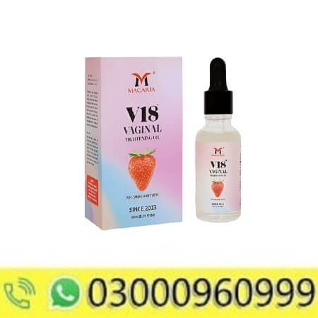 Macaria V18 Vaginal Tightening Oil In Pakistan