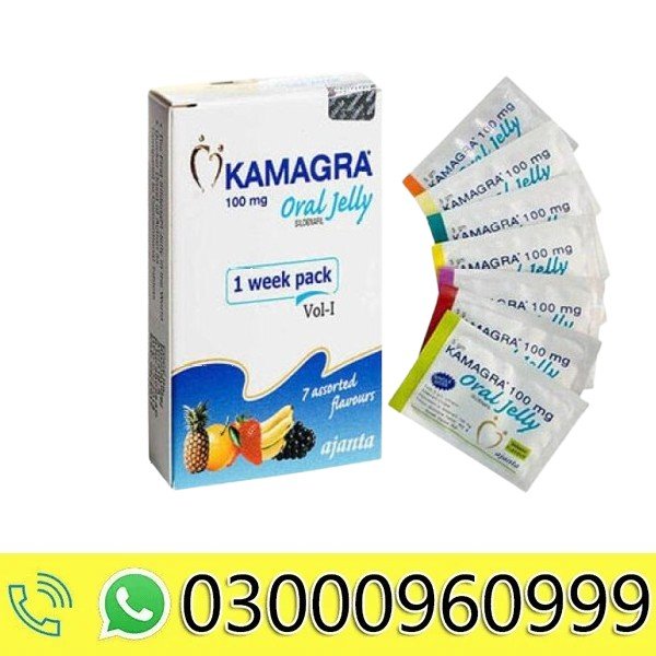 Kamagra 100mg Oral Jelly in Pakistan