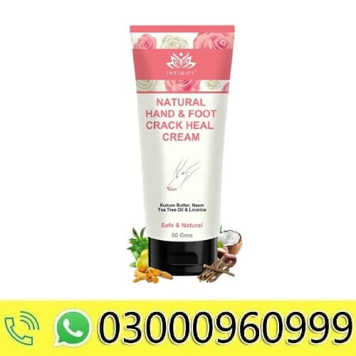 Intimify Natural Hand & Foot Crack Heal Cream in Pakistan